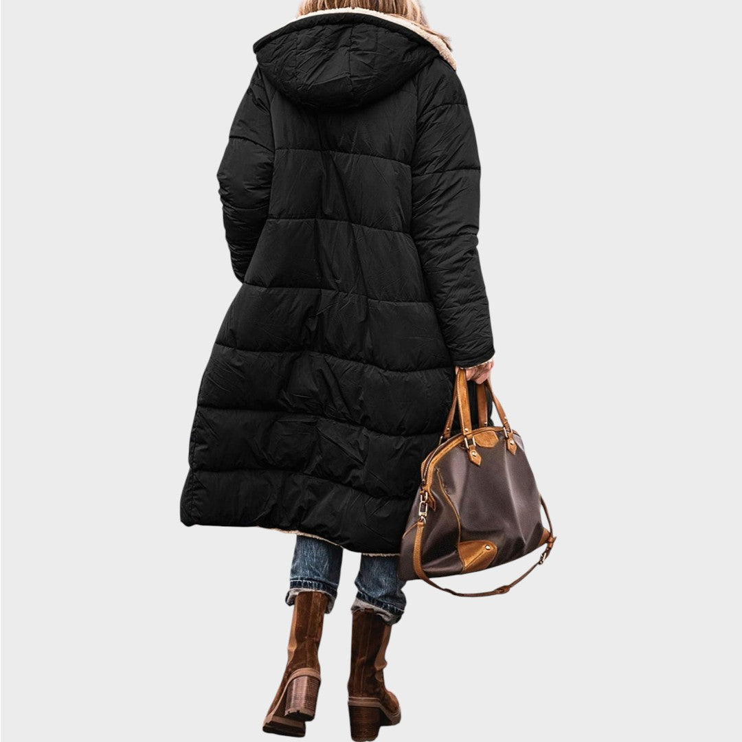 Camellia | Reversible Long Coat