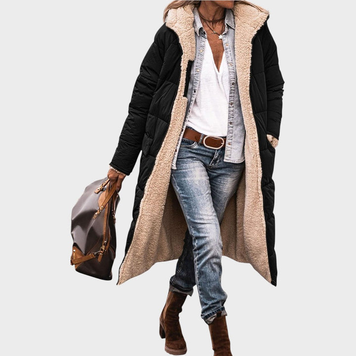 Camellia | Reversible Long Coat