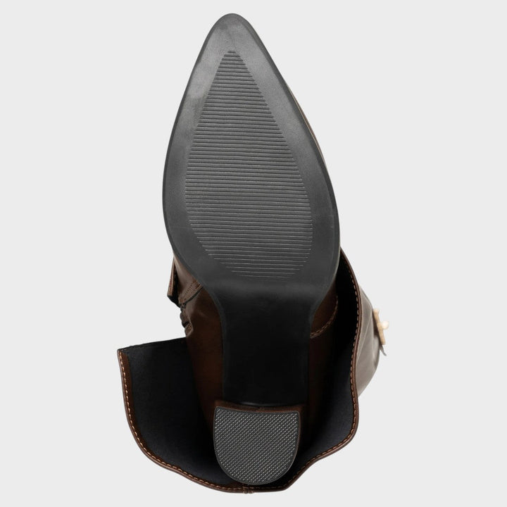 Luna | High-Wheel Leather Boots