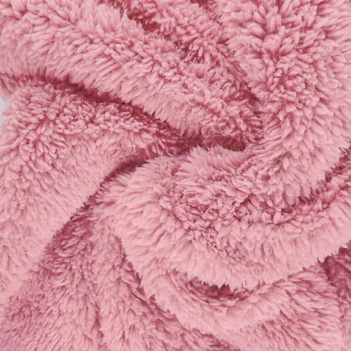 Celia - Plush Teddy Hoodie Suit