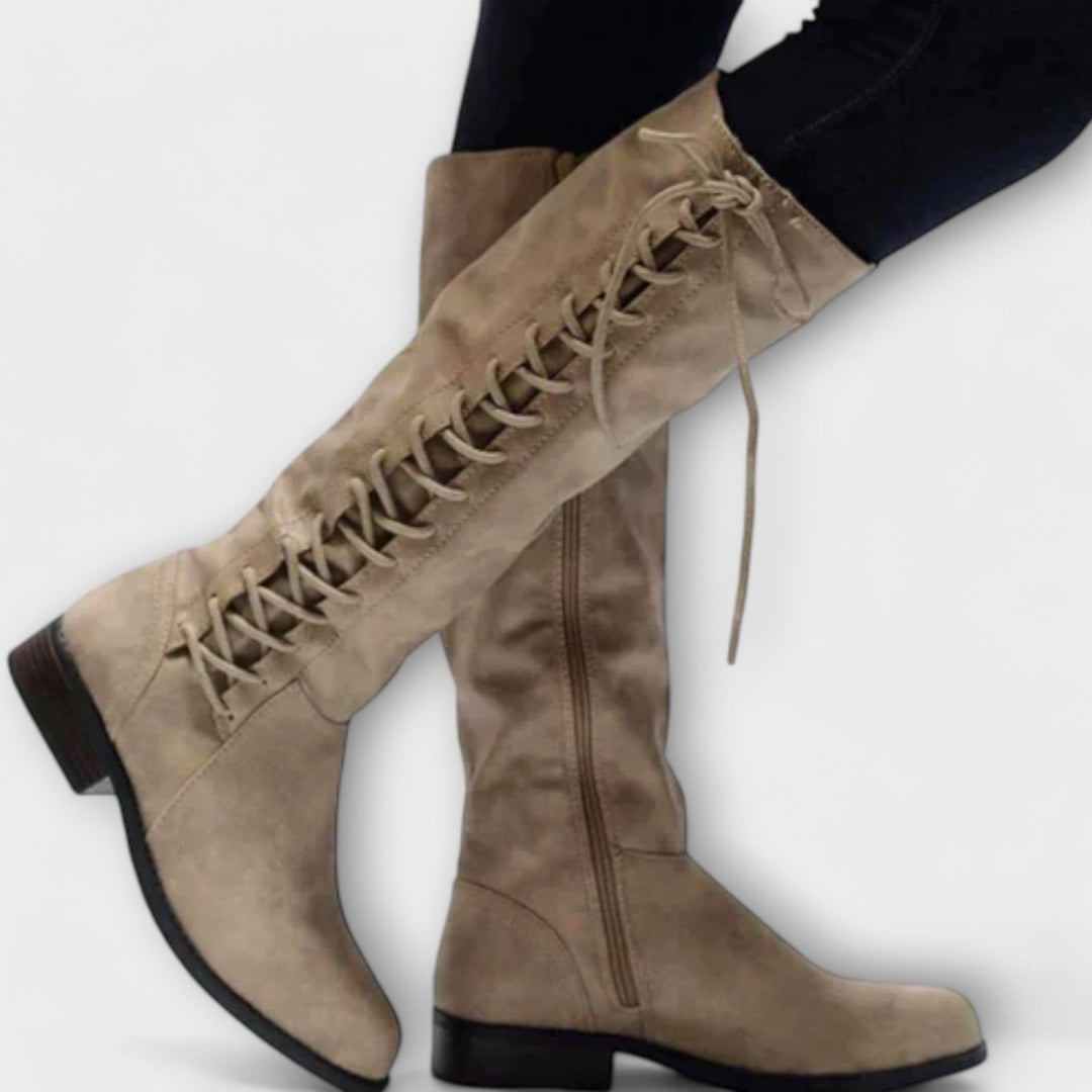 Milenne | High Boots with Laces